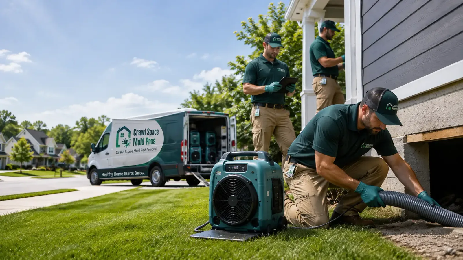 Crawl Space Mold Removal in Johnstown, PA